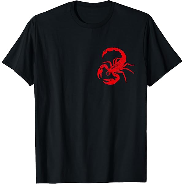 Amazon.com: Scorpion Vintage Design Distressed Scorpion Print T